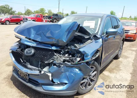 2018 Mazda Cx-5 Grand Touring z USA, uszkodzony, nr VIN JM3KFBDM5J0349759